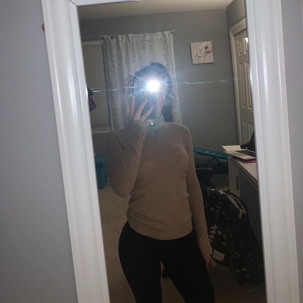 Long Sleeve Turtleneck Top